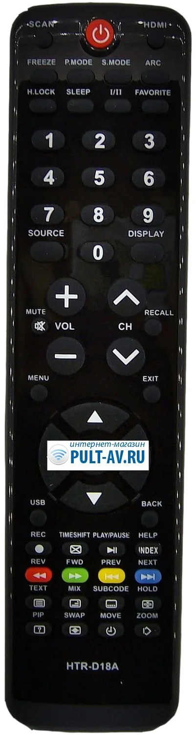 Не оригинальный пульт Polar, Haier, AKAI HTR-D18A