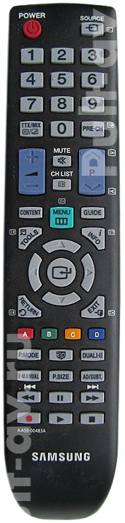Пульт SAMSUNG AA59-00483A, для телевизор SAMSUNG PS51D550A