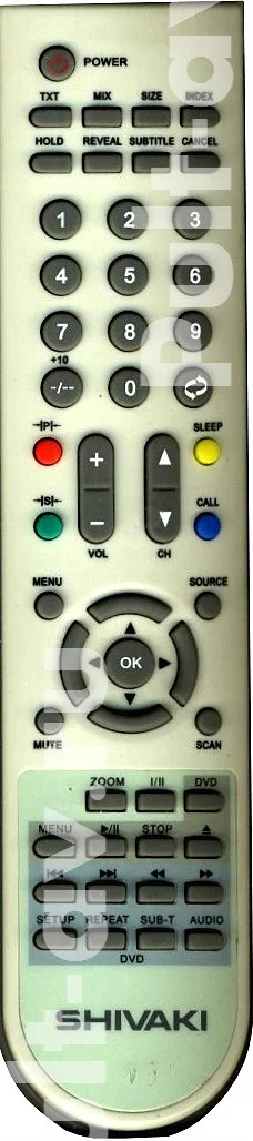 Пульт SHIVAKI BT-0447E, для телевизор SHIVAKI STV-1910 (LCD1910)