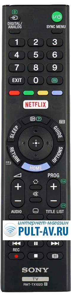 Оригинальный пульт SONY RMT-TX102D