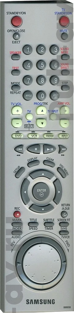 Пульт Samsung 00005B, для домашний кинотеатр Samsung DVD-CM350