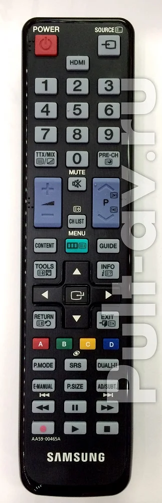 Пульт Samsung AA59-00465A, для телевизор Samsung UE22D5010NW, UE32D4000