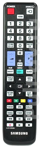 Пульт SAMSUNG AA59-00508A, для телевизор SAMSUNG UE46D5500