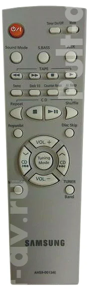 Пульт SAMSUNG AH59-00134E, для музыкальный центр SAMSUNG MAX-B420, MAX-B440, MAX-B450