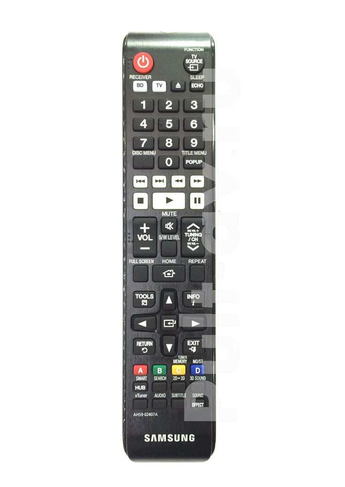 Пульт SAMSUNG AH59-02405A (AH59-02407A), для домашний кинотеатр Blu-Ray SAMSUNG HT-ES8200 Sound Bar
