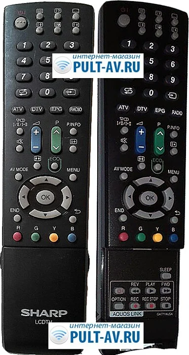 Оригинальный пульт SHARP GA771WJSA