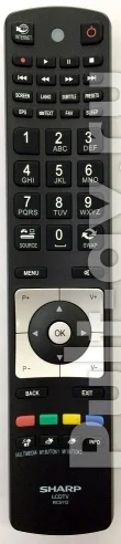 Оригинальный пульт Sharp RC5112, JVC RM-C1237