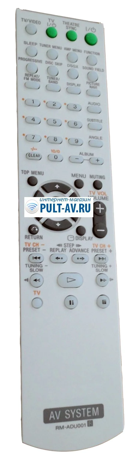 Не оригинальный пульт SONY RM-ADU001