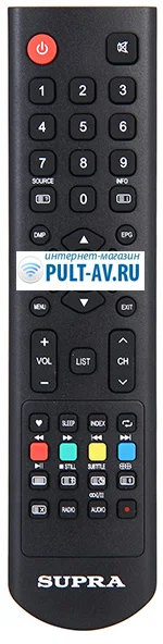 Пульт SUPRA STV-LC32LT0011W, JKT-106B-2, DEXP JKT-106B-2, GCBLTV70A-C35, D7-RC