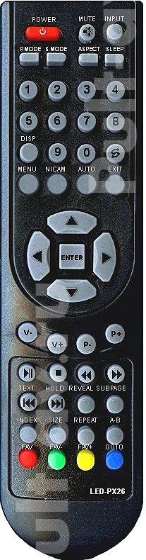 Пульт TECHNO Y1-RT08F7, для телевизор TECHNO LED-PX32
