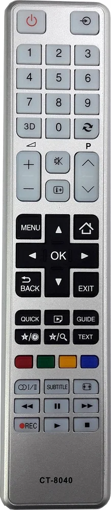 Пульт TOSHIBA CT-804, для телевизор TOSHIBA 40L5435DG, 40L5445DG