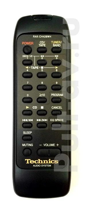 Technics RAK-CH426WH пульт для музыкальный центр Technics SA-EH50