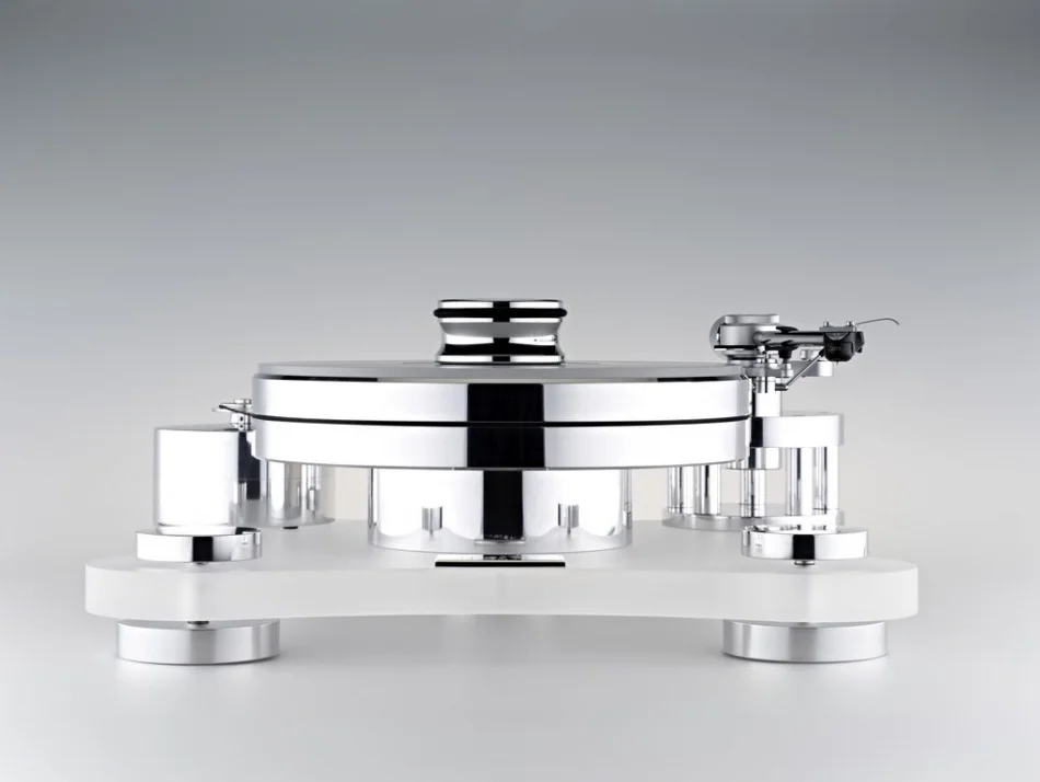 ZET1_weiss125-2 Виниловый проигрыватель Transrotor ZET 1 Glossy White Rega RB 330 — изображение 1