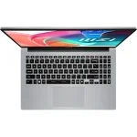 Ноутбук MSI Modern 15 F13MG-087XRU, 15.6" (1920x1080) IPS/Intel Core i5-1335U/16 ГБ DDR4/1024 ГБ SSD/Intel Iris Xe Graphics/Без системы, Серебристый (9S7-15S122-087) — изображение 2