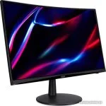 Монитор 23,6'' ACER Nitro ED240QS3bmiipx, ZeroFrame, Curved 1500R Black, 16:9, VA, 1920x1080, 1 / 5ms, 250cd, 180Hz, 2xHDMI(2.0) + 1xDP(1.4) + Audio Out, Speakers 2Wx2, sync: FreeSync Premium, hdr: HDR 10 — изображение 2