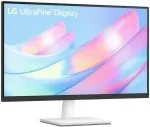 Монитор 27" LG UltraFine 27US500-W, 3840x2160, IPS, 2хHDMI, 1хDP, серебристый и белый 27US500-W — изображение 2