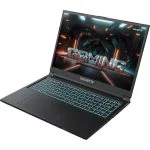 Ноутбук Gigabyte G6 KF, 16" (1920x1200) IPS 165 Гц/Intel Core i7-13620H/16 ГБ DDR5/1024 ГБ SSD/NVIDIA GeForce RTX 4060 для ноутбуков (8 Гб)/Без системы, Черный (KF-H3KZ854KD) — изображение 3