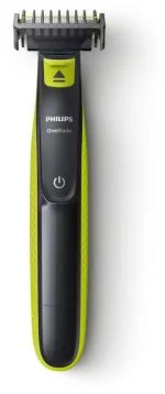 Триммер Philips OneBlade QP2520/20, черный/салатовый