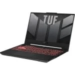 Ноутбук ASUS TUF Gaming A15 FA507NVR-LP118, 15.6" (1920x1080) IPS 144 Гц/AMD Ryzen 7 7435HS/32 ГБ DDR5/512 ГБ SSD/NVIDIA GeForce RTX 4060 для ноутбуков (8 Гб)/Без системы, Серый (90NR0JK5-M006X0) — изображение 2