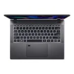 Ноутбук Acer TravelMate TMP214-55-30SG, 14" (1920x1200) IPS/Intel Core i3-1315U/8 ГБ/256 ГБ SSD/Intel UHD Graphics/Без системы, Серебристый (NX.B5UCD.00L) — изображение 2