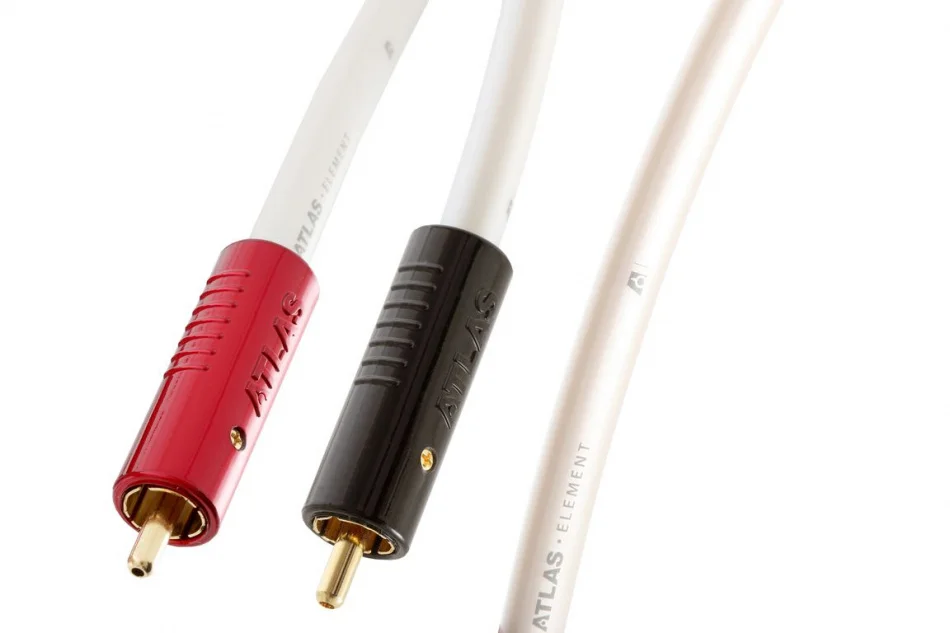 element-achromatic-rca-8460p-1 Межкомпонентный кабель Atlas Element Achromatic RCA - 0.50m — изображение 1