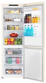 Холодильник Samsung RB30A30N0EL/WT, бежевый — изображение 4