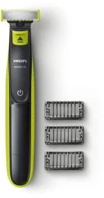 Триммер Philips OneBlade QP2520/20, черный/салатовый — изображение 2