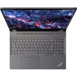 Ноутбук Lenovo ThinkPad P16 G2, 16" (3840x2400) IPS/Intel Core i7-14700HX/32 ГБ DDR5/1024 ГБ SSD/NVIDIA GeForce RTX A2000 (8 Гб)/Windows 11 Pro, Серый (21FA0051US) — изображение 2