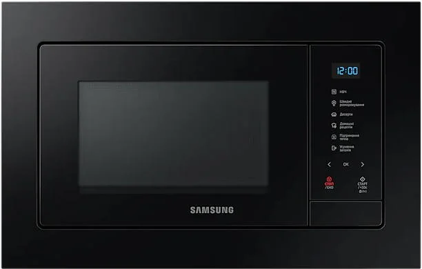 Микроволновая печь встраиваемая Samsung MS20A7118AK/BW, черный