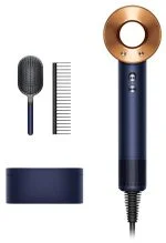 Фен Dyson Supersonic HD07 с набором расчесок, синий/медный — изображение 2