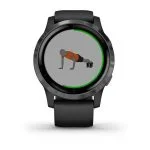 Умные часы Garmin Vivoactive 4 Wi-Fi NFC,45 мм серый/черный — изображение 4