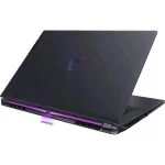 Ноутбук Gigabyte Aorus 16X, 16" (2560x1600) IPS 165 Гц/Intel Core i7-13650HX/32 ГБ DDR5/1024 ГБ SSD/NVIDIA GeForce RTX 4070 для ноутбуков (8 Гб)/Без системы, Серый (9SG-43KZC64SD) — изображение 4