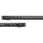 Ноутбук Apple MacBook Pro A2991, 16.2" (3456x2234) Retina XDR 120Гц/Apple M3 Pro/18ГБ DDR5/512ГБ SSD/M3 Pro 18-core GPU/MacOS, черный космос (MRW13LL/A) — изображение 3
