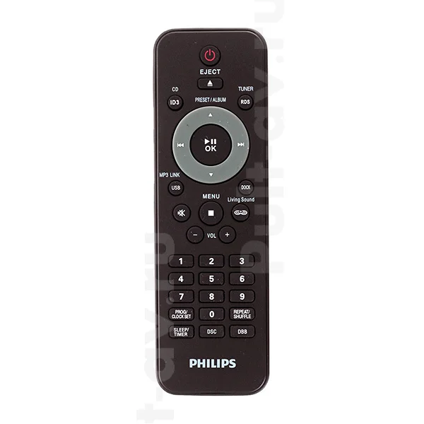 Пульт Philips DCM5090/10, для акустическая система с док-станцией iPod/iPhone/iPad
