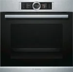 Электрический духовой шкаф Bosch HRG656XS2, серебристый