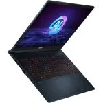 Ноутбук MSI Creator 16 AI Studio A1VHG-061RU, 16" UHD+ (3840x2400) IPS 120 Гц/Intel Core Ultra 9 185H 2.3 ГГц, 16 ядер/32 ГБ DDR5 5600 МГц/2 ТБ SSD/NVIDIA GeForce RTX 4080 12 ГБ/Windows 11 Pro, синий (9S7-15F312-061) — изображение 2