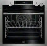 Электрический духовой шкаф AEG BSE 576321 M, серебристый — изображение 2
