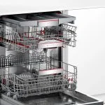 Встраиваемая посудомоечная машина Bosch SMV8YCX03E, серебиристый — изображение 3